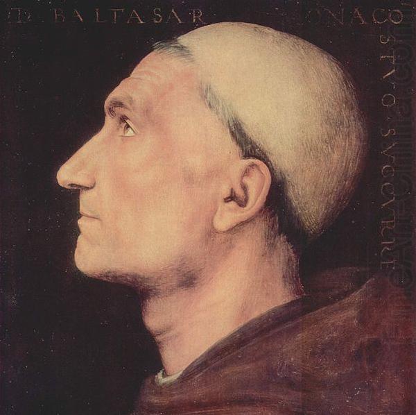 Pietro Perugino Portrat des Don Baldassarre di Antonio di Angelo china oil painting image